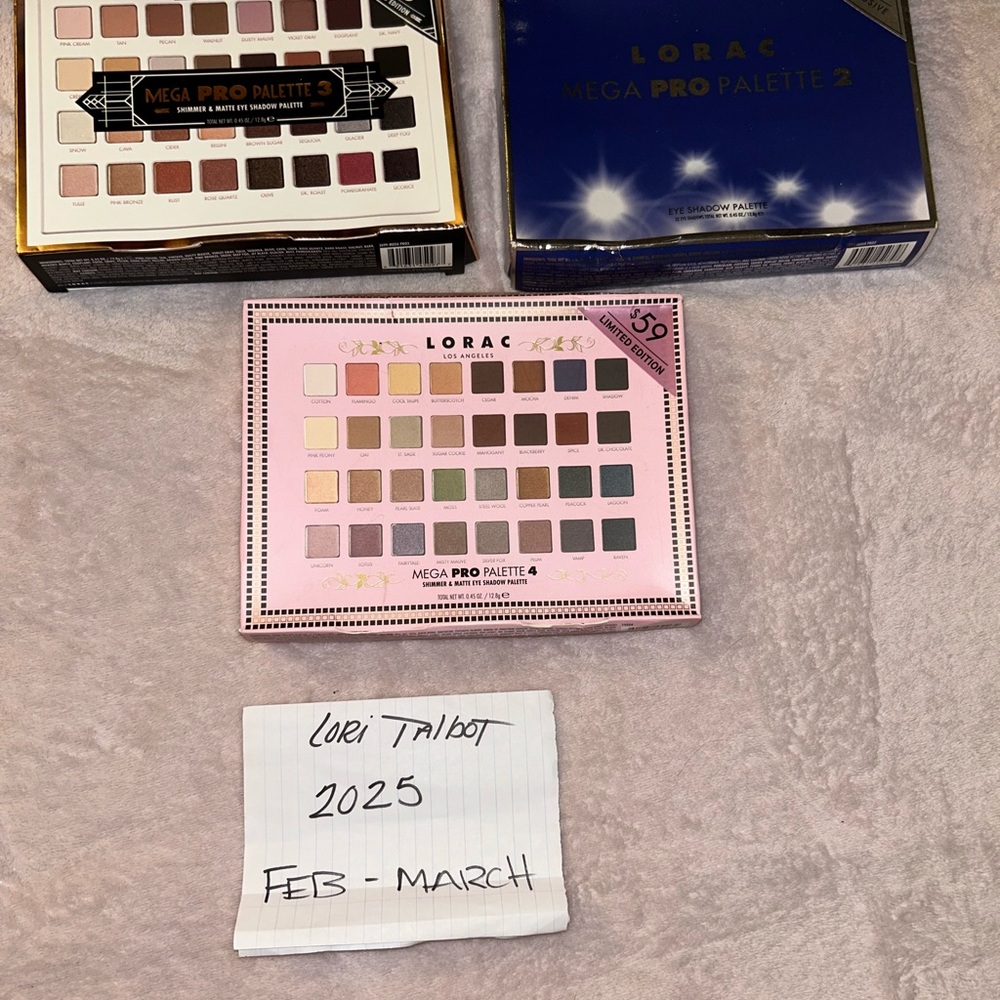 LORAC Mega PRO Palette 4 - Multi-Color Eyeshadow Set
